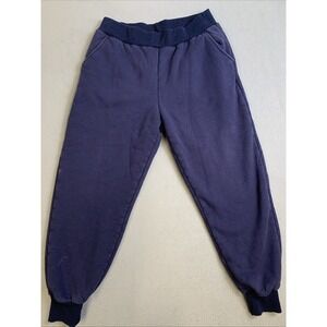 YeoKou Sweatpants‎ Men's Size Large Warm Sherpa Lined Thermal Jogger Navy Blue